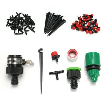 

40M Micro Drip Irrigation Watering Automatic Garden Plant Greenhouse System For Patio, Atrium And Greenhouse Plants