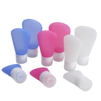 

1Pcs Portable Silicone Refillable Bottle Traveler Packaging Lotion Point Shampoo Container Press Bottle 30/60/89ML Tools Makeup