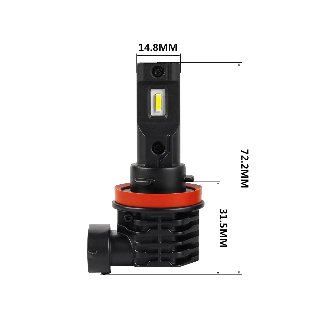 2 шт. Автомобильные светодиодные лампы H11 H8 H9 25 Вт 6500 К 12 В|headlight bulb|car headlight bulbscar |