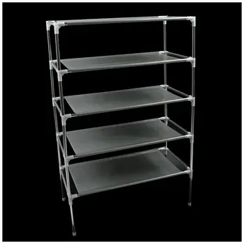 

5 Layers removable door shoe storage cabinet shelf DIY shoes storage