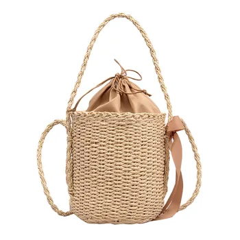 

Bag For Women Bag Summer Woven Bag Madame Bag Single Shoulder Slant Bag Handbag Day Clutches bags Messenger Bag