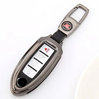 

Zinc alloy Car Remote Key Fob Shell Cover Case For Nissan TEANA Qashqai Juke K/Skyline X-trail Murano March Geniss Tiida