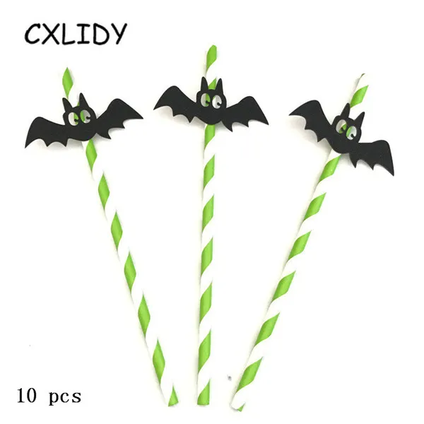 XG03 (10pcs) Тыква Хеллоуин оформление вечеринки рабочего стола механизма принадлежности для Хэллоуина столовая посуда qq231 - Цвет: XG03 (10pcs)