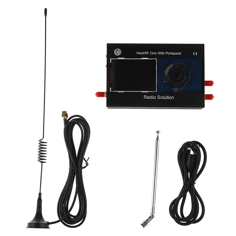PortaPack+ HackRF One SDR+ металлический чехол+ 10M 0.5ppm TXCO+ хаос прошивка