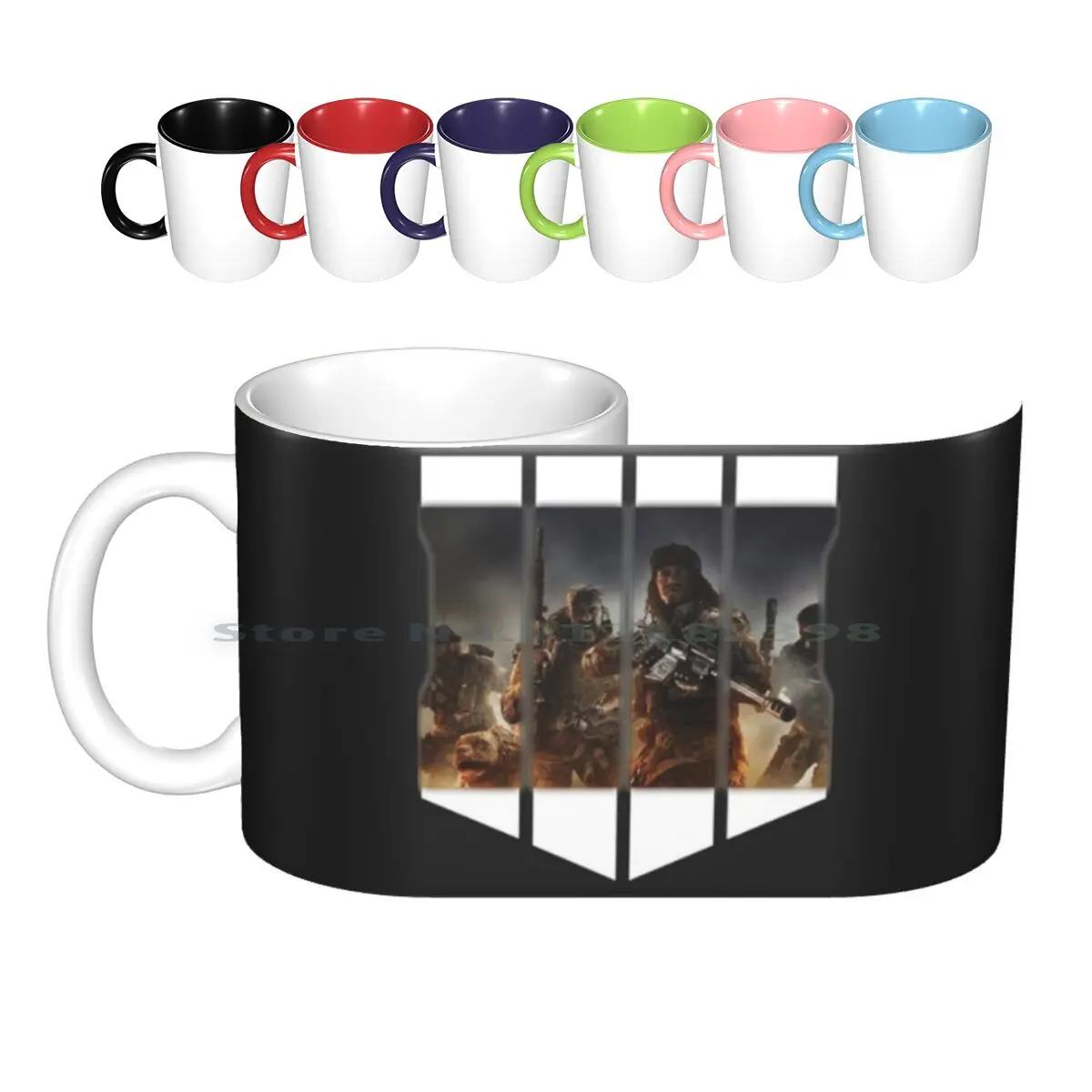 Bo4 Design Tazze In Ceramica Tazze Da Caffè Tazza Da Tè Al Latte Call Of Call Duty Black Ops 4 Black Ops 4 Ops Black Ops Black Ops 4