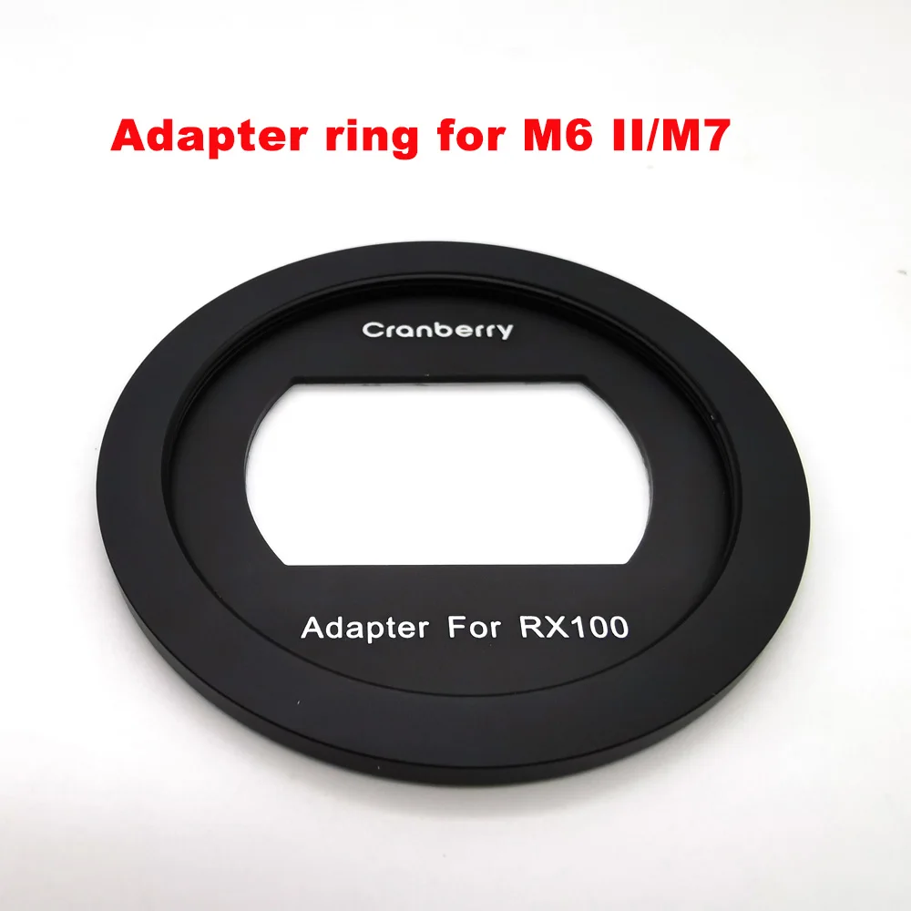 Adapter-ring JINSERTA UV CPL ND16 набор переходных колец для sony RX100 M6 II M7 крышка объектива камеры для sony RX100 M6 II M7 аксессуары для камеры - Цвет: Adapter-ring