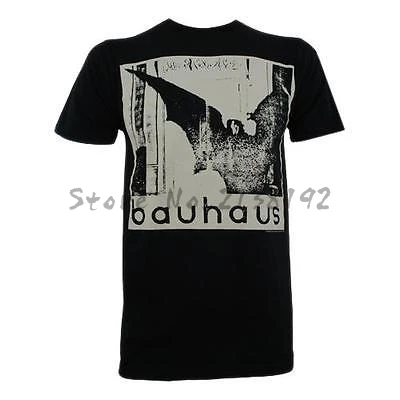 Bauhaus Bela Herren Kurzarm Hemd Schwarz baumwolle T-Shirt& Offiziell In Tasche men's top tees