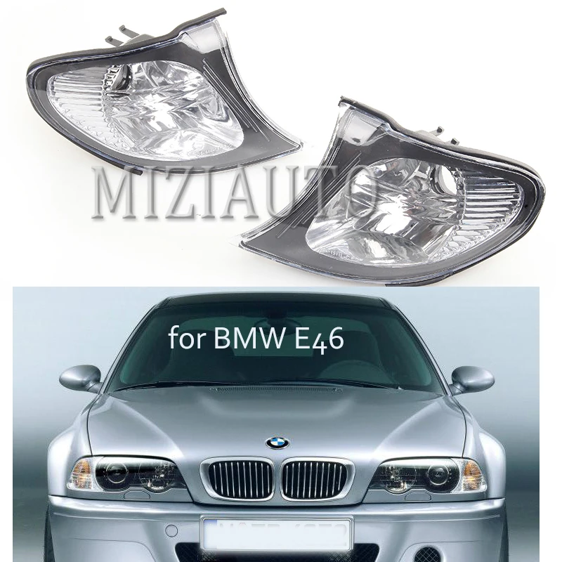 Для BMW E46 2002-2005 3-SERIES Facelift 4DR 320i 325i 330i светодиодный зеркало заднего вида фары угол поворота сигнала левая сторона