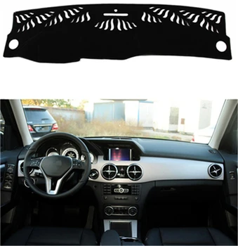 

Sinjayer Car Dashboard Cover Dashmat Pad Inner Auto Carpet Sun Shade Dash Board Cover Fit For Mercedes-Benz GLK 2012 2013-2015