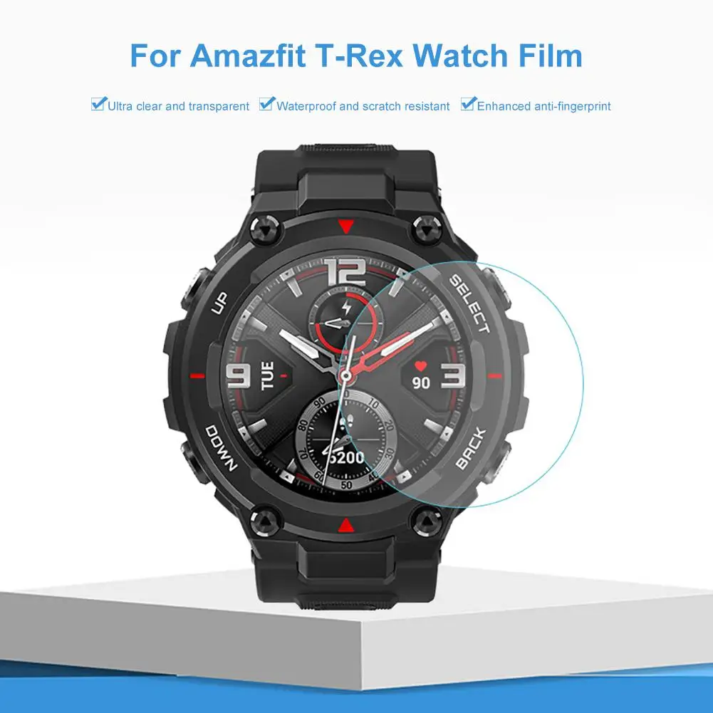 Защитная пленка для Amazfit 2 шт. защитная на экран с полным покрытием HD часов из ТПУ