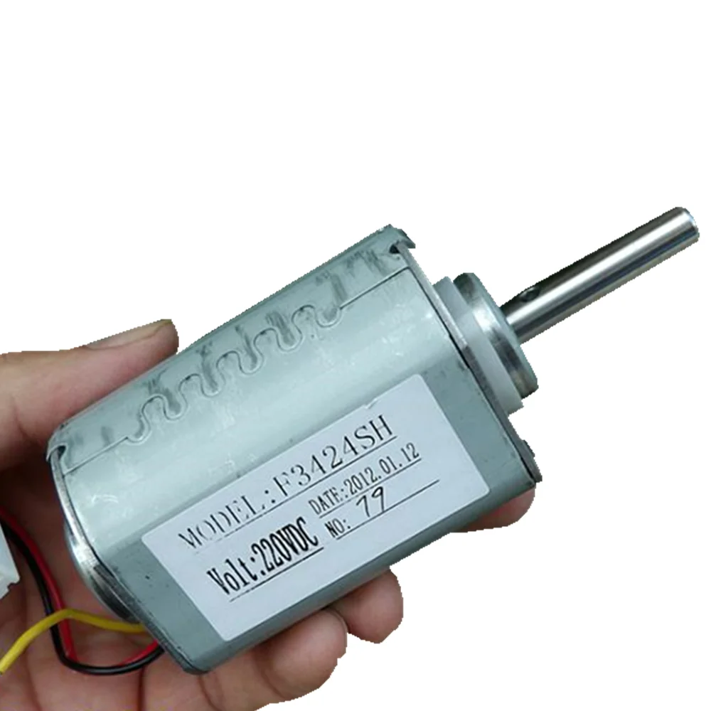 

Hugwit Micro High Efficiency Wind Turbine Generator 220V 3400rpm Double Ball Bearing Brushless Generator Motor DC Motor DIY