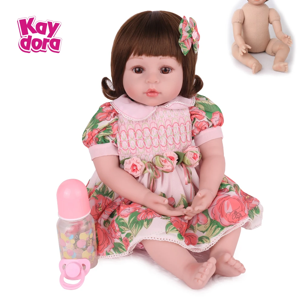 KAYDORA/силиконовые куклы Reborn Baby, 22 дюйма, 55 см, Bebe Reborn Playmates, реалистичные куклы для девочек, Menina Boneca, подарки на день рождения для детей
