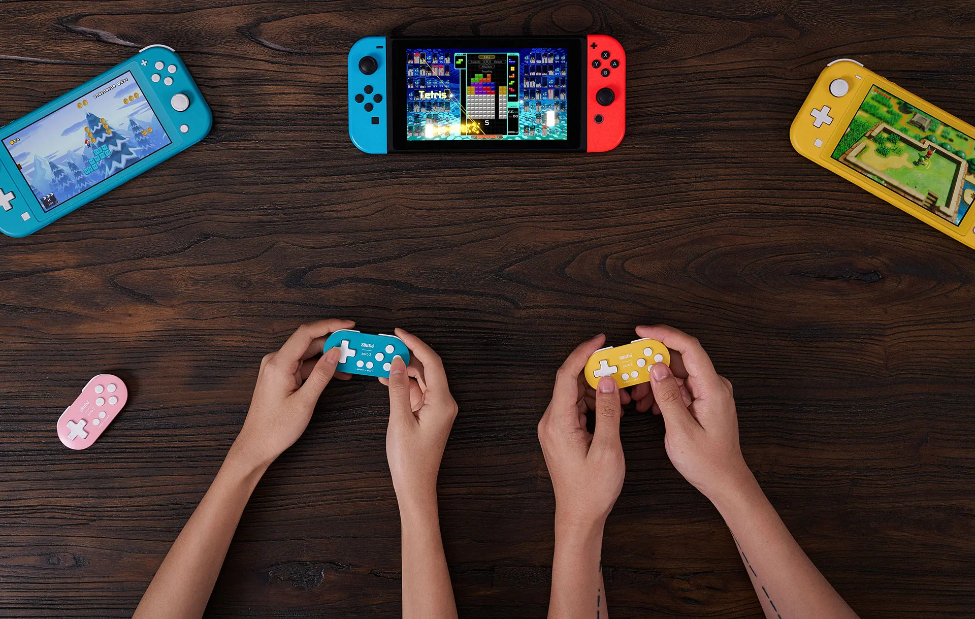 Bluetooth mini 8bitdo ZERO 2 геймпад для Nintendo Switch NS NX LITE Windows PC MAC IOS Android zero2 Edition|Геймпады| |