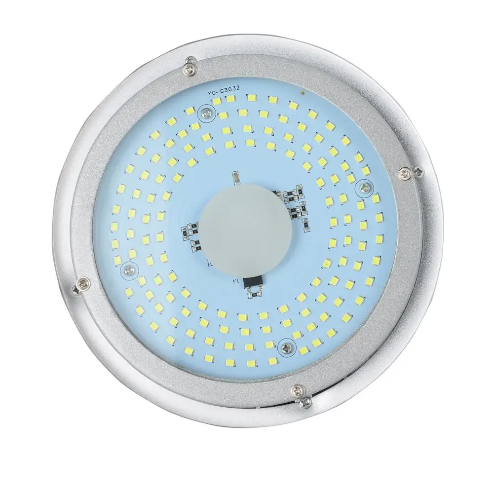 Comprar 220V 70W UFO alta Bahía lámpara LED de minería diseño único iluminación Industrial luz de techo proyector para almacén