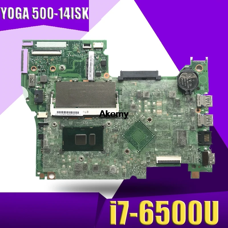 Для lenovo YOGA 500-14ISK FLEX3-1480 материнская плата для ноутбука процессор I7 6500U DDR3