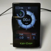 KEY DISP LCD KD718 pięć pinów wyświetlacz elektryczny rower Instrument Monitor e-bike Speeder części zamienne Panel Bafang LED TFT Kit