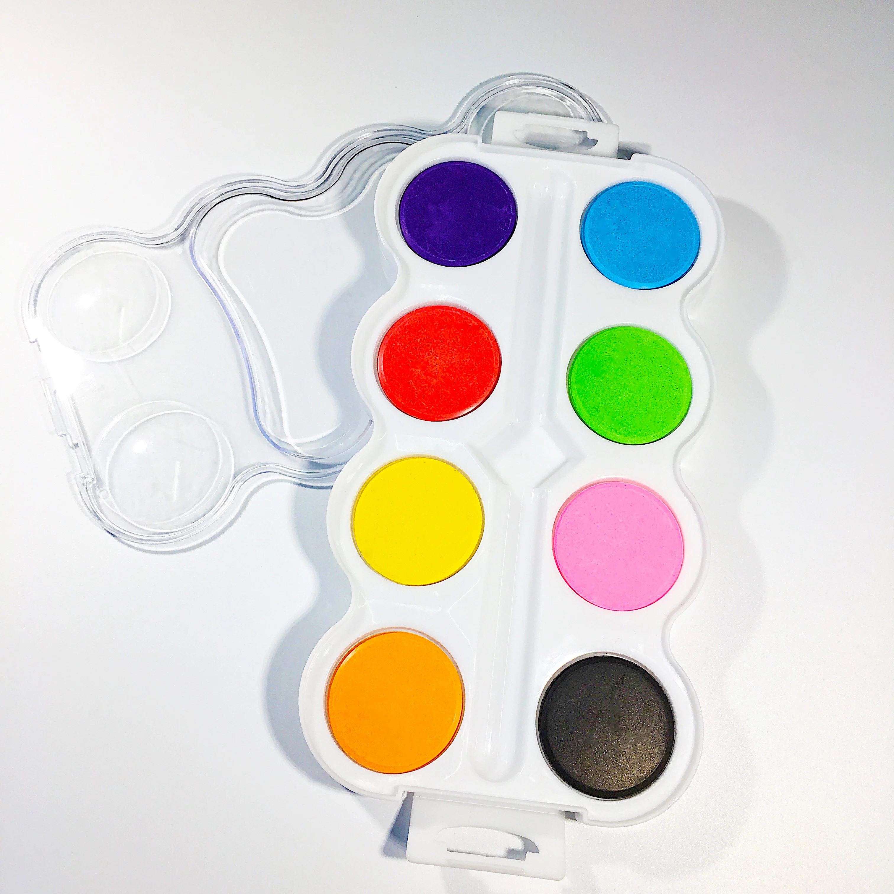 Производитель прямые продажи высокое качество 8 цветов гуашь порошок торт краска для студентов художественная живопись