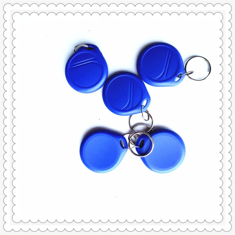 D 10 шт. UID RFID 13,56 МГц IC метки брелок Бесконтактный чип блок 0 секторный записываемый Токен метка контроль доступа карта двери вход брелок - Цвет: D