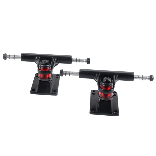 US $11.46 2Pcs Universal Alloy Skate Board Longboard Skateboard Bridge Skate Truck Bracket Parts Kickstand Al