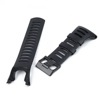 

Rubber Watch Strap Stainless steel clasp For SUUNTO Ambit2 S Ambit2 Red and Ambit3 Replacement Replaces