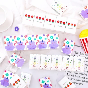 

10 Bags Bamboo Pulp Pumping Toilet Paper Hand Towels Toilet Paper Tissue Napkin Portable Outdoor Travel Napkins