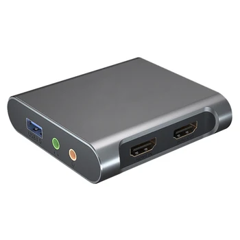 

T5018 1080P 4K USB3.0 HD Video Capture Box for OBS Youtube Game Live Broadcast Capture Card for TV BOX PC Mobile Phone Camera