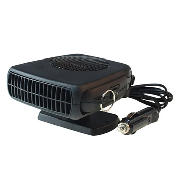 

Car Mini Electric Fan Heaters Window Defrost Defogging Heating Device Warm Air Blower WWO66