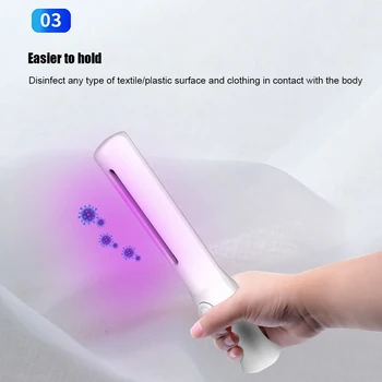 

Portable UV Bactericidal Lamp Pet Disinfection Ozone Sterilizer Light Home Kill Mite Sterilization Ultraviolet Tube Lamps