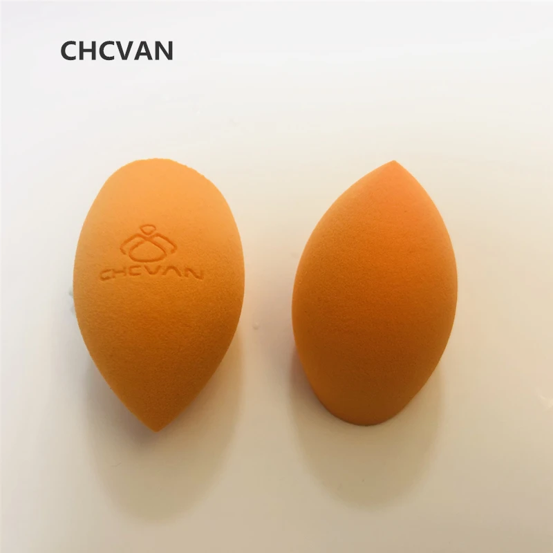 Оранжевый CHCVAN Профессиональная мягкая губка для макияжа, косметическая пудра, спонж, инструмент для макияжа, кисть для смешивания, Жидкий тональный крем консилер, крем - Цвет: Оранжевый