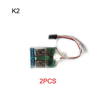 

2PCS K2 Electronic Relay Switch Module Max 5V 40A LED/Camera/Smoking Controller Servo Signal Input Relay PWM switch For RC Drone
