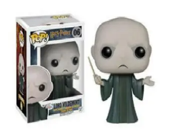 Funko Pop Movie Harry Potter Lord Voldemort Hermione Granger Ron Weasley Sirius Black Hedwig Dobby Cute Vinyl Figure Model Toys - Цвет: with retail box