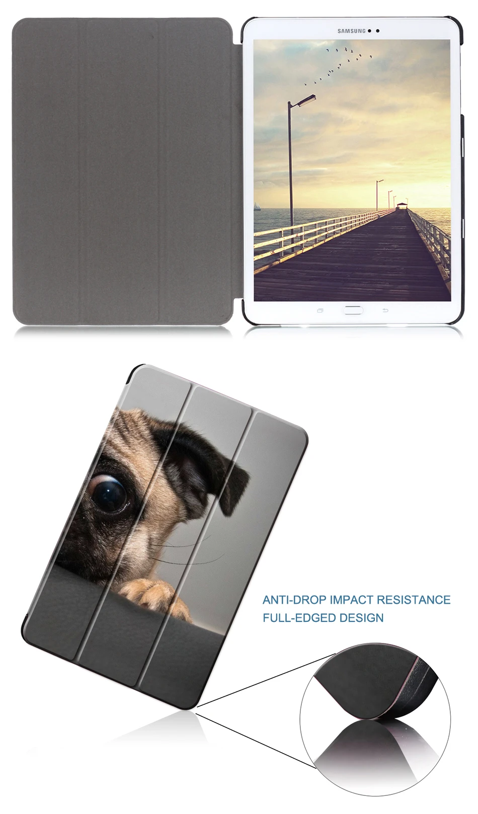 MTT для samsung Galaxy Tab S2, 9,7 дюймов, чехол для планшета SM-T810 T815 T813 T819, тонкий флип-чехол из искусственной кожи с подставкой, чехол с функцией автоматического пробуждения/сна
