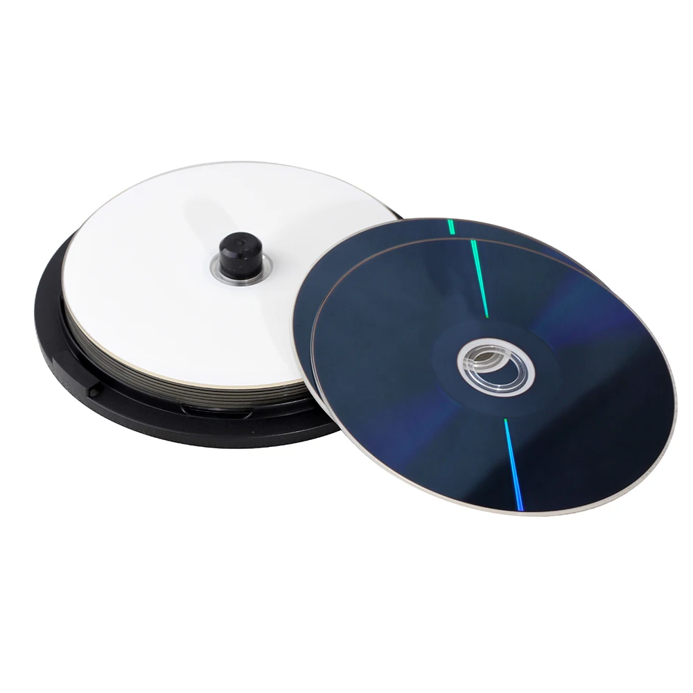 Double Yi 10 шт. для Verbatim пустых DVD с поверхностью подходящей печати + R DL 8X двухслойные