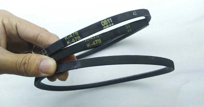 Новые 3 шт. K478 сверлильный пресс резиновый Vee-belt приводной ремень для скамейки сверла