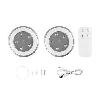 

ICOCO Wireless Remote Control Hallway Pathway Light Battery Powered/Rechargeable LED Night Light Lamp for Home Cabinets Closets