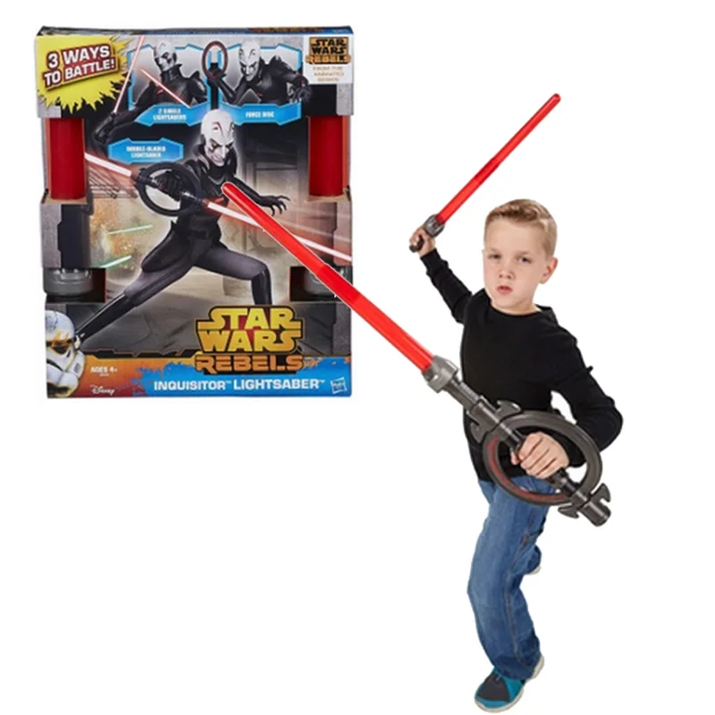 Световой меч Hasbro из Звездных войн имперские инквизиторы вращающийся световой