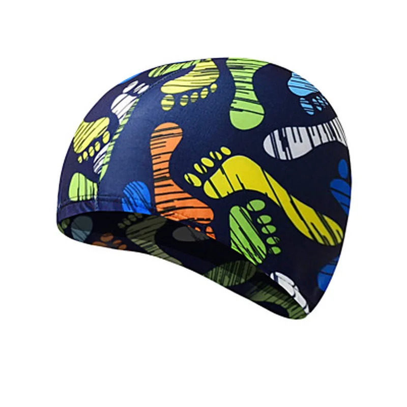 

High Elastic Swimming Caps Adult Waterproof Stretchable Comfortable Ears Protection Long Hair Summer Swiming Pool Bathing Hat
