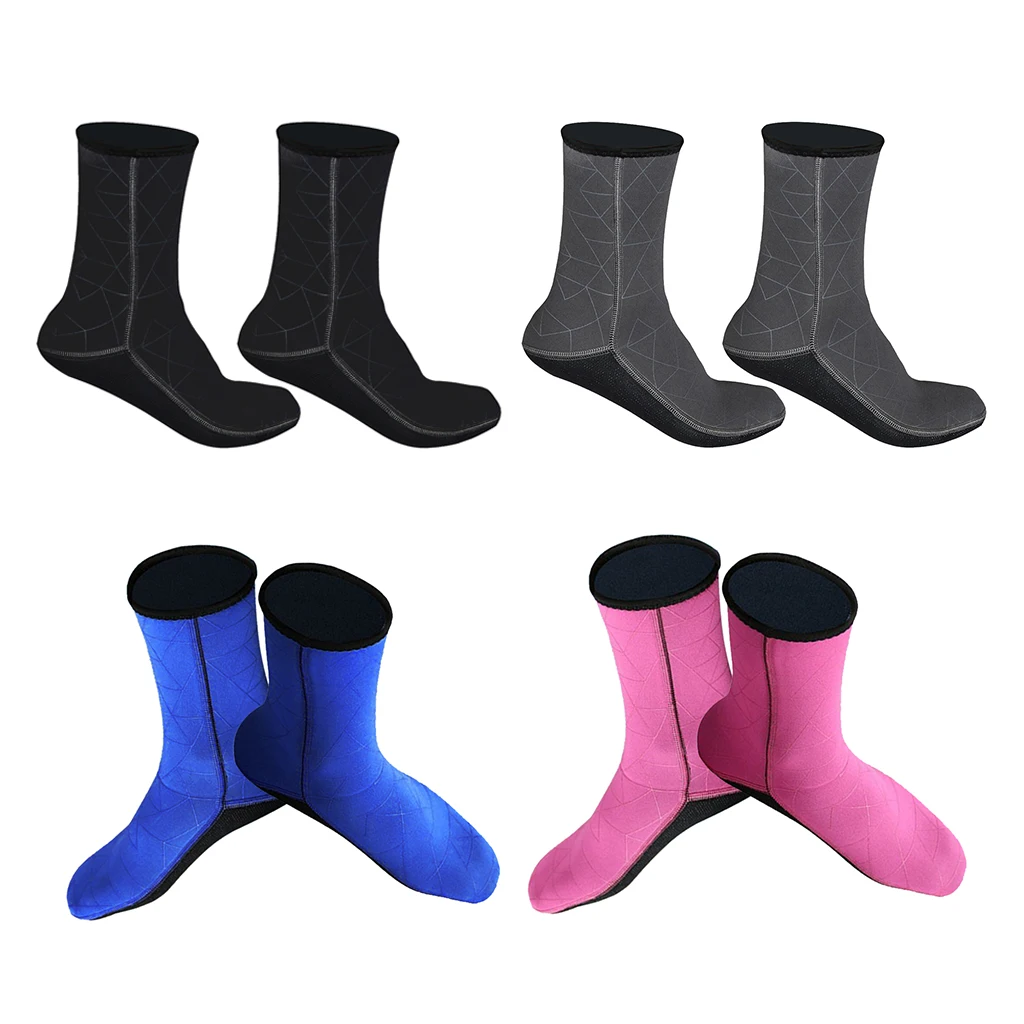3mm Women Men Diving Scuba Surfing Water Sports Sock Non-slip Swim Wetsuit Socks Sox Fins Flippers Snorkelling Boots S/M/L/XL