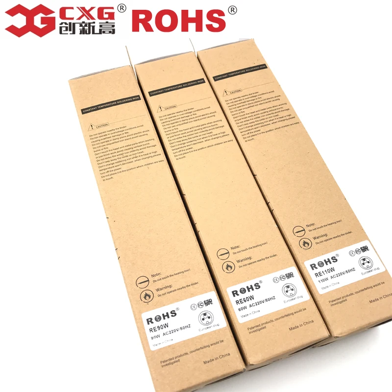 CXG ROHS RE60W/90 W/110 W lcd Температура Цифровой регулируемый термостат Электрический паяльник для сварки Замена CXG 936D