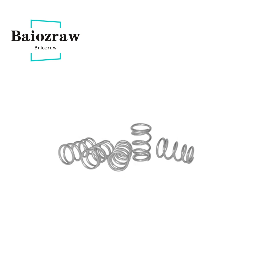 

100pcs 0.6x5.7x10mm Compression Spring Pressure Spring Wire Diameter 0.6mm Outer Diameter 5.7mm Length 10mm 3D Printer Parts