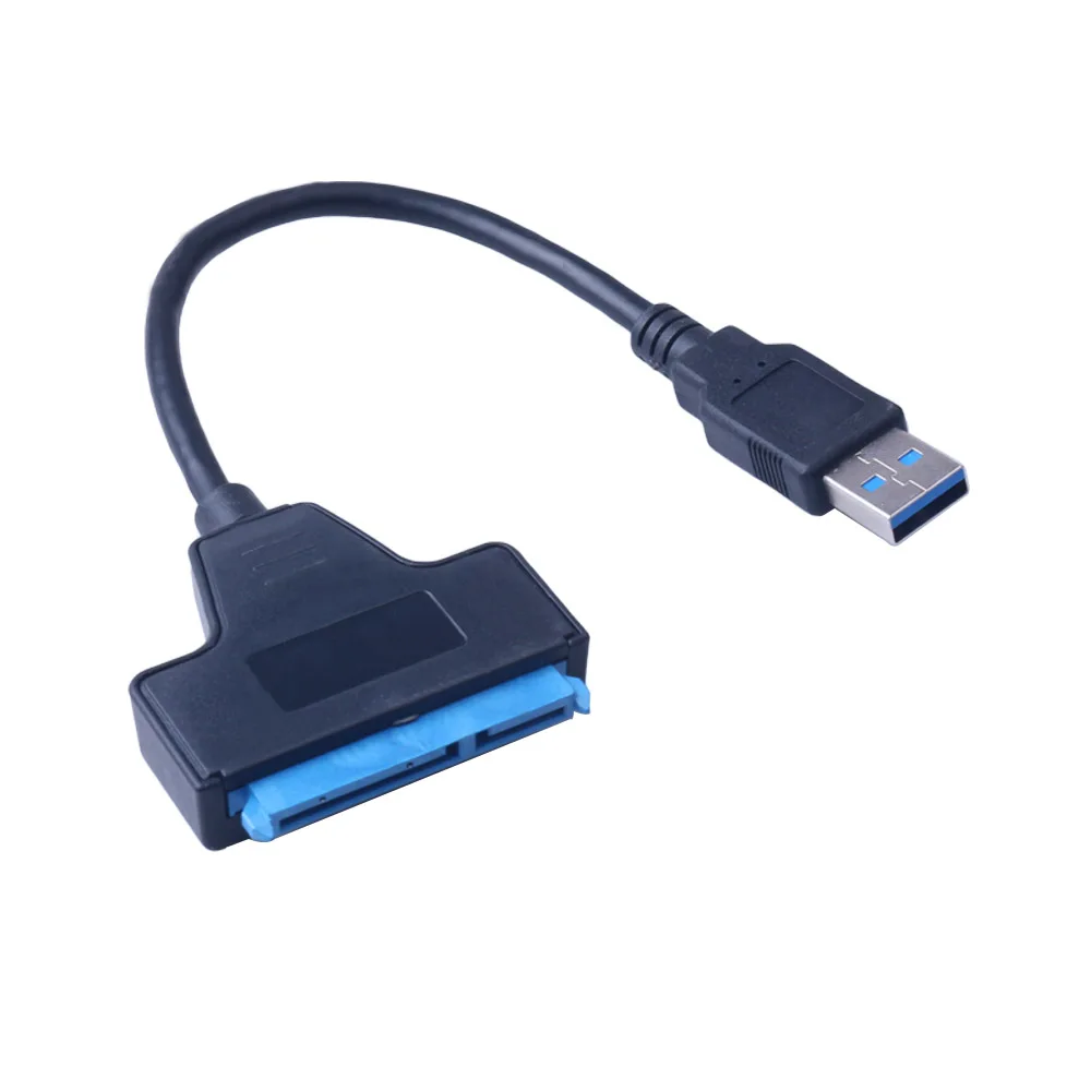 20 см SATA USB 3,0 адаптер кабель-конвертер жесткого приводной удлинитель Кабель SSD HDD для 2,5 дюйма Жесткий диск SATA кабель для передачи данных