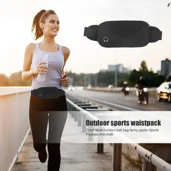 

Hot Sale Running Bags Skillful Manufacture Men Women Gym Fitness Running Sports Fanny Pack 6.5 inch Phone Belt Waist Bag