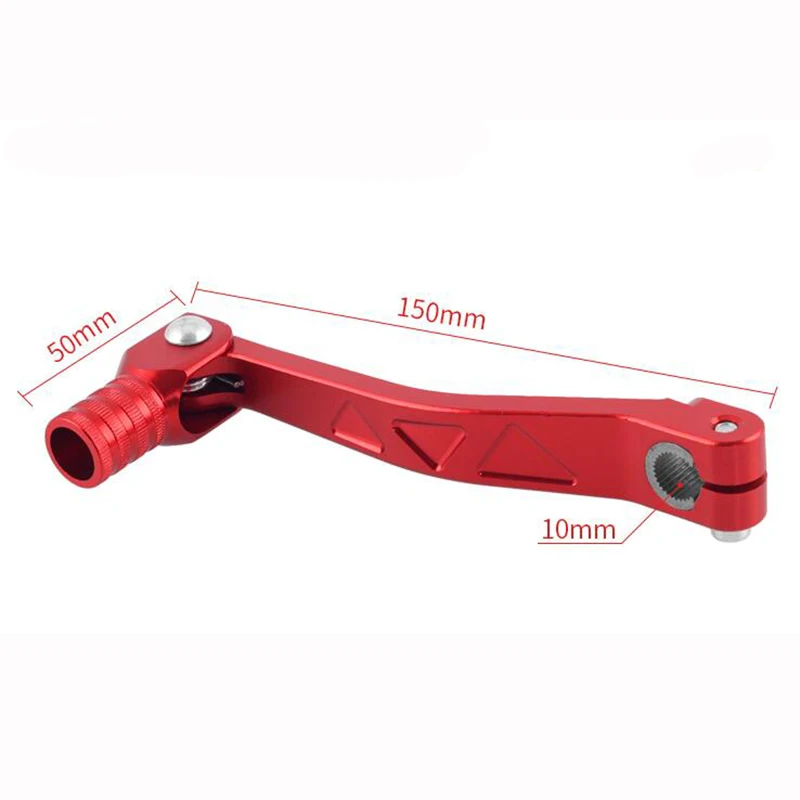 Motorcycle CNC Aluminum Folding Gear Shift Lever for Kayo Apollo Bosuer 50cc 70cc 110cc 125cc XR/CRF 50 Dirt Pit Bikes