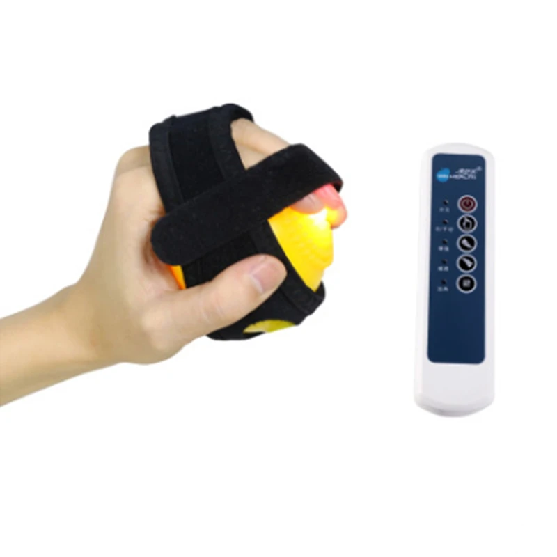 

Infrared Hot Compress Hand Massager Ball Massage Hand and Fingers Physiotherapy Rehabilitation Spasm Dystonia Hemiplegia Stroke