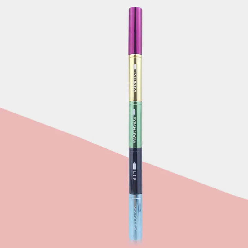 HOT 4 In1 Makeup Brush Set Lip Brush Eyebrow Brush Eyeshadow Brush Eyebrow Brush Makeup Brushes& Tools