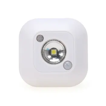 

Mini Led Lights Night Infrared Light Motion Sensor Activated Lamp Wall Wardrobe Closet Night