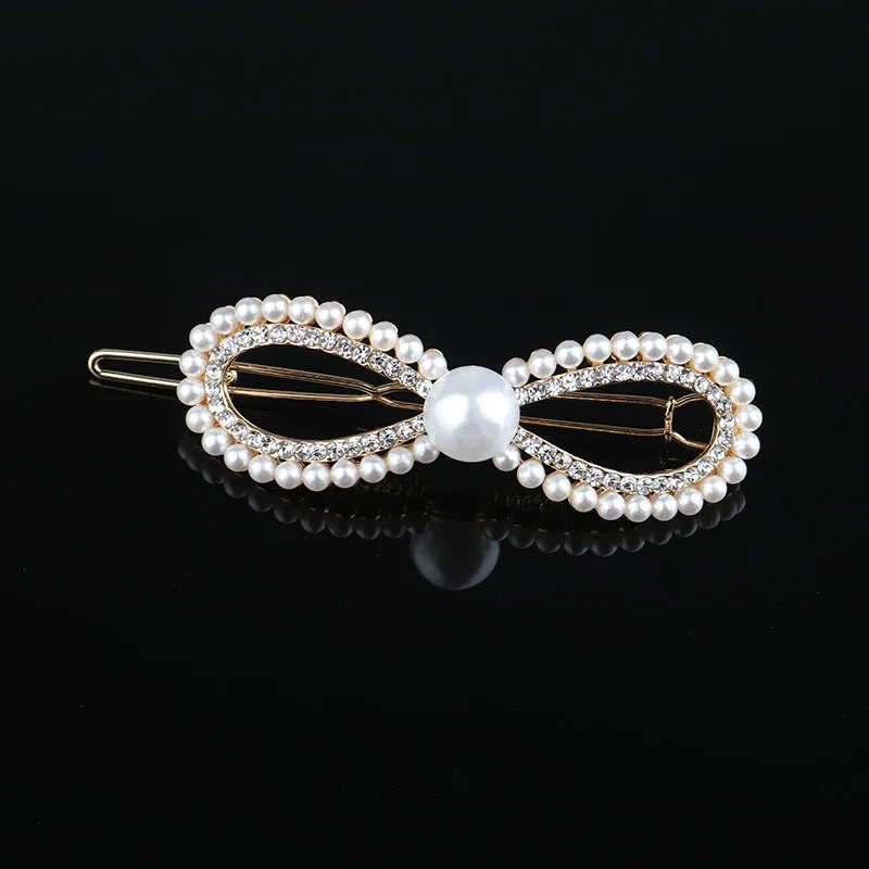Style1 Hosun YMFJ-0131, модный зажим для волос в виде Луны, женский элегантный дизайн, заколка, хрустальные стразы, шпилька, инструмент для укладки волос, аксессуары для волос - Цвет: Style1