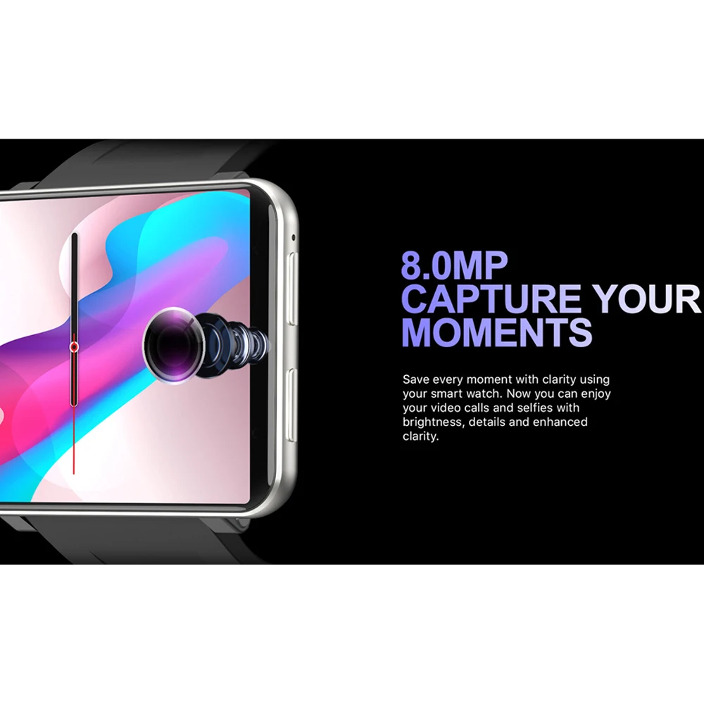  TICWRIS MAX 4G GPS Smart Watch 3GB 32GB WiFi Bracelet Heart Rate Monitor 2.86“ 2880 mAh Android Qua
