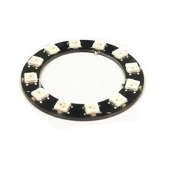 

RGB LED Ring 12 Bits WS2812 5050 RGB LED With Integrated Driver Module For Arduino Intelligent development board - big ring