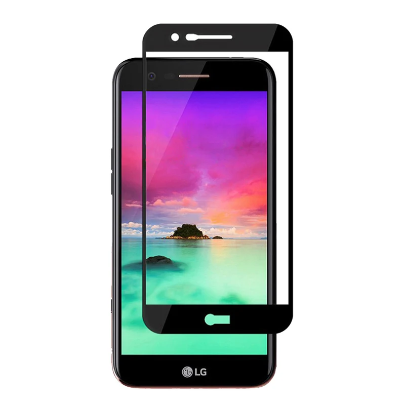 Премиум полное покрытие закаленное стекло для LG K7 Stylus 3 G6 K8 K10 K4 2017X400 M250N Защита